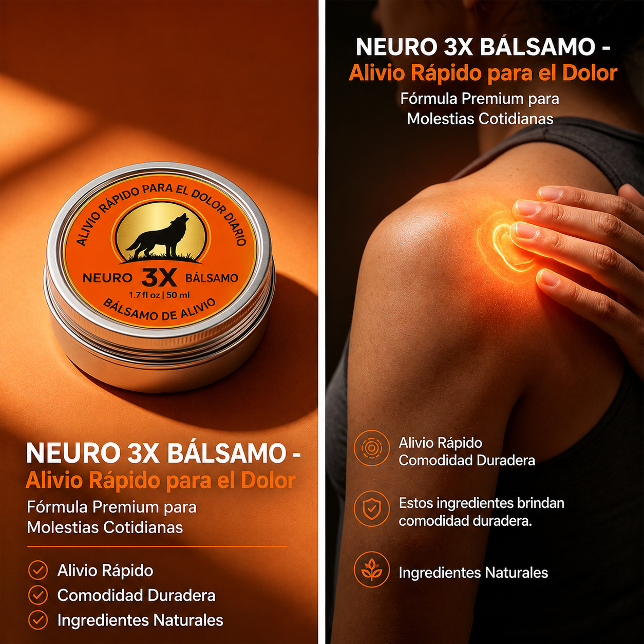 NeuroBalm 3X™ Bálsamo De Alivio MSM